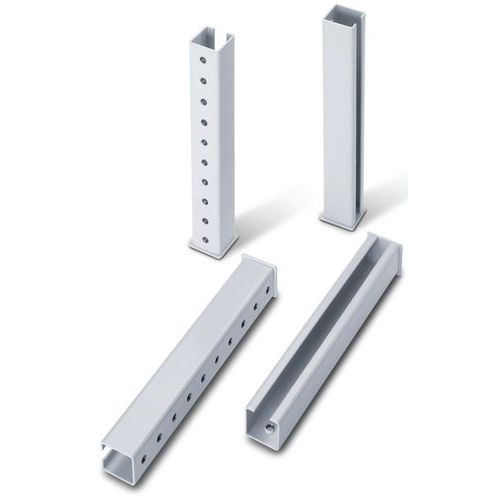 Set met verstelbare poten 840-940 mm voor werkbank uit één stuk-Bott Set met verstelbare poten 840-940 mm voor werkbank uit één stuk-Bott