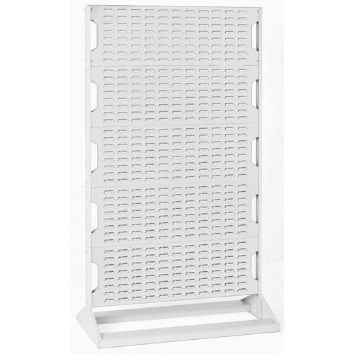 Rack double face 1000x550x1450mm - 192 bacs rouges - Bott Rack double face 1000x550x1450mm - 192 bacs rouges - Bott