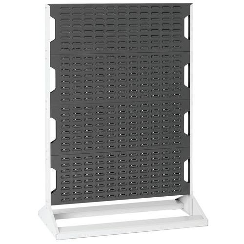 Rack à bacs 1000x550x1125mm - 72 bacs bleus - Bott Rack à bacs 1000x550x1125mm - 72 bacs bleus - Bott