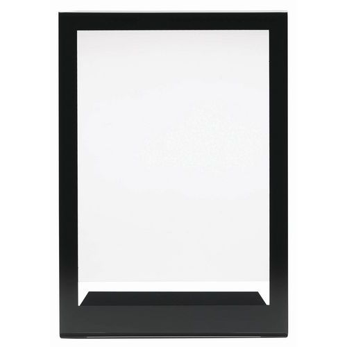 Folderstandaard A4 met zwart frame