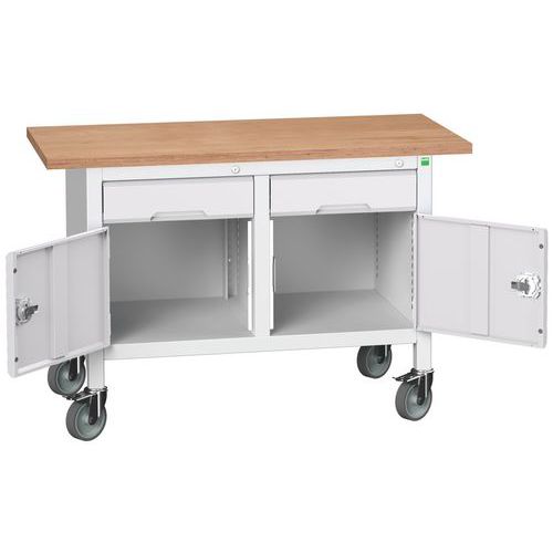 Etabli Monobloc Roulant Verso1250x600 M2 - Bott
