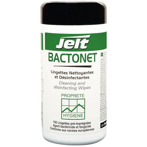 Lingette nettoyante et désinfectante en boite BACTONET® Lingette nettoyante et désinfectante en boite BACTONET®
