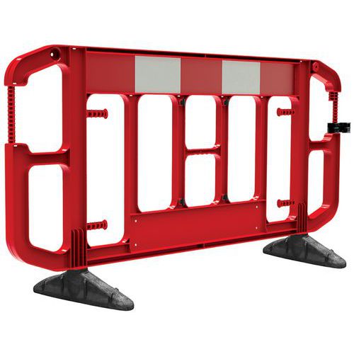 Barrière de contrôle de la circulation - Réfléchissante - Sécurité des piétons/routes - Titan Barrière de contrôle de la circulation - Réfléchissante - Sécurité des piétons/routes - Titan