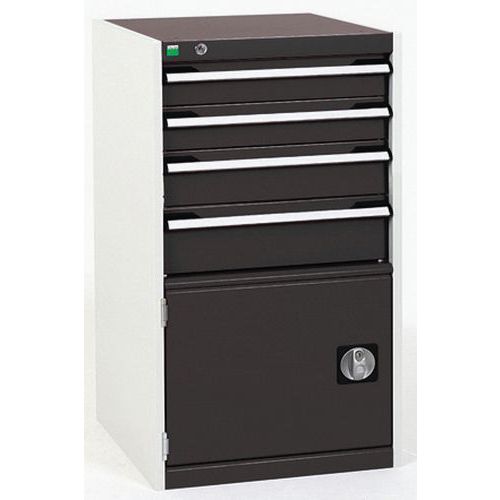 Armoire d'atelier à tiroirs cubio SL-5610-4 - Bott