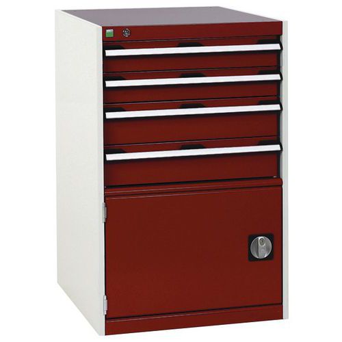 Armoire d'atelier à tiroirs cubio SL-6510-5.1 - Bott