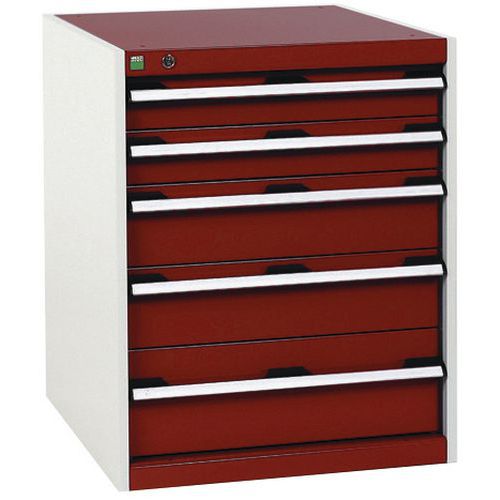 Armoire d'atelier à tiroirs cubio SL-658-5.1 - Bott