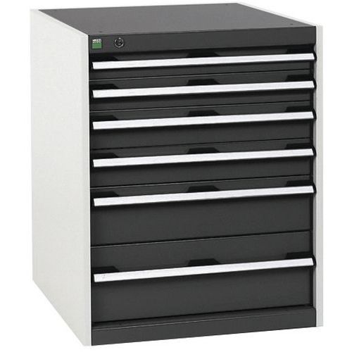 Armoire d'atelier à tiroirs cubio SL-658-6.1 - Bott