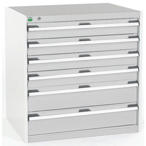 Armoire à tiroirs Cubio - 800x800x650mm - Bott