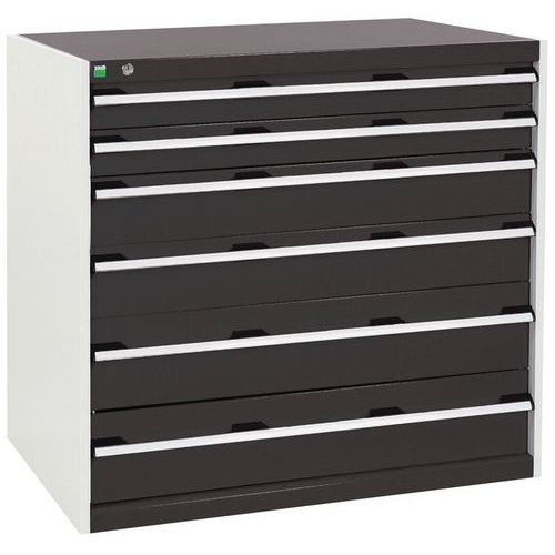 Armoire à 6 tiroirs Cubio - 1050x650x1000mm - Bott
