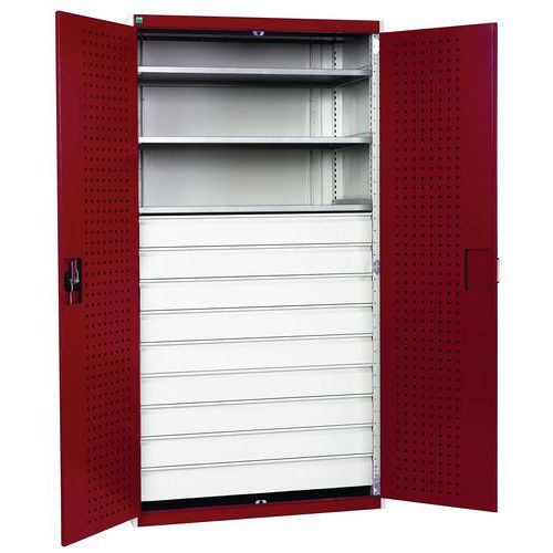Armoire d'atelier à tiroirs Bott SMF - 9 tiroirs_Bott Armoire d'atelier à tiroirs Bott SMF - 9 tiroirs_Bott