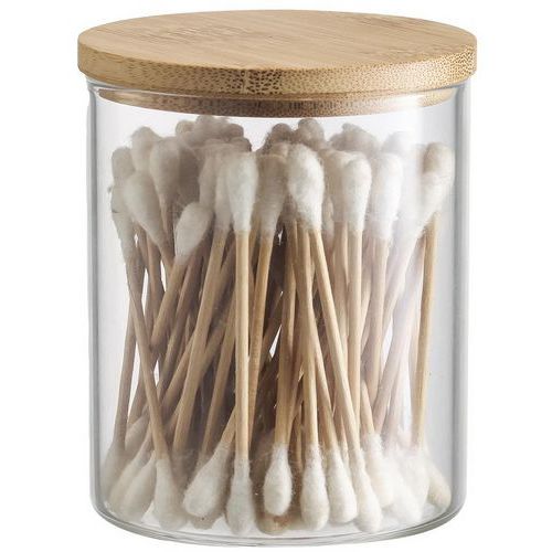 Pot à coton - Bois Bambou - Arvix Pot à coton - Bois Bambou - Arvix
