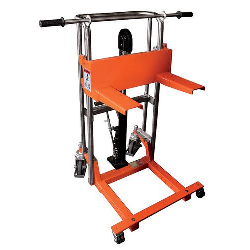 Stapelaar met pedaallift 400 KG Stapelaar met pedaallift 400 KG