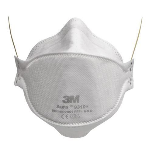 5 masques antipoussière coque 3M 8835 FFP3 R D avec soupape et joint facial