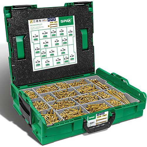 L-Boxx Set Montageschroeven Met Verzonken Kop Yellox - Spax