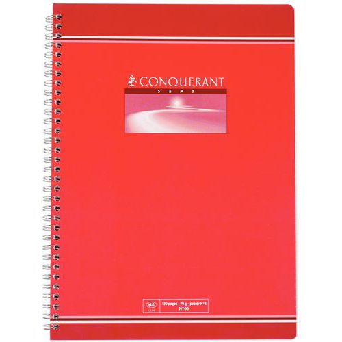Spiraalschrift Conquérant 7 - Grote ruit