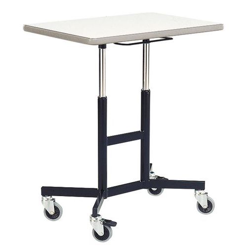 Mobiele werktafel - In hoogte verstelbaar Mobiele werktafel - In hoogte verstelbaar