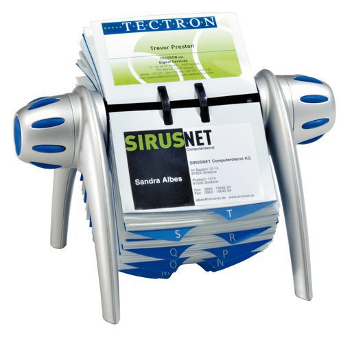 Fichier rotatif design VISIFIX® FLIP pour cartes de visite Fichier rotatif design VISIFIX® FLIP pour cartes de visite