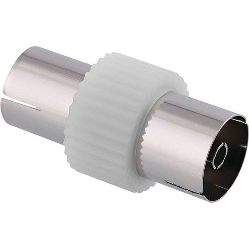 Adaptateur antenne TV male 9.5 mm vers femelle 9 mm - TNB Adaptateur antenne TV male 9.5 mm vers femelle 9 mm - TNB