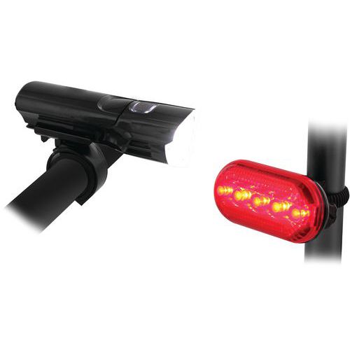 Fietsverlichting set LED voor en achter Urban Moov - T'nB Fietsverlichting set LED voor en achter Urban Moov - T'nB