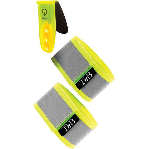 Armband en clip reflecterend Urban Moov Set van 2 - T'nB Armband en clip reflecterend Urban Moov Set van 2 - T'nB