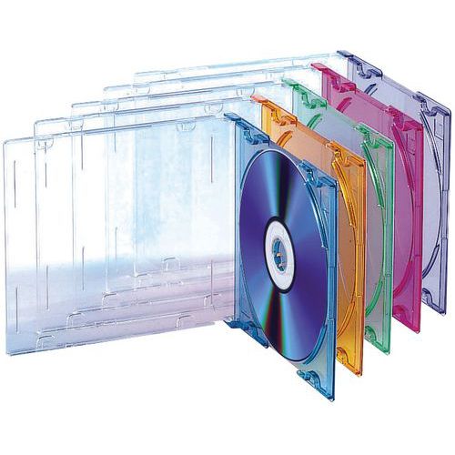 Boitier pour CD Slim Color - TNB Boitier pour CD Slim Color - TNB