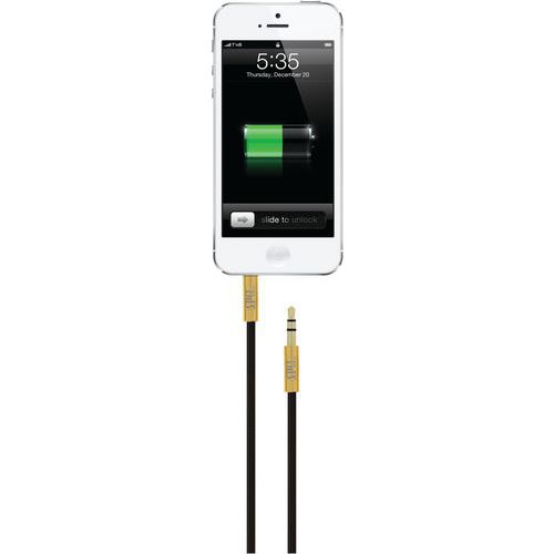 Kabel jack 3,5 mm naar jack 3,5 mm nylon - T'nB Kabel jack 3,5 mm naar jack 3,5 mm nylon - T'nB