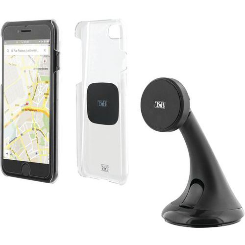 Support aimante smartphone a ventouse pour pare brise - TNB Support aimante smartphone a ventouse pour pare brise - TNB