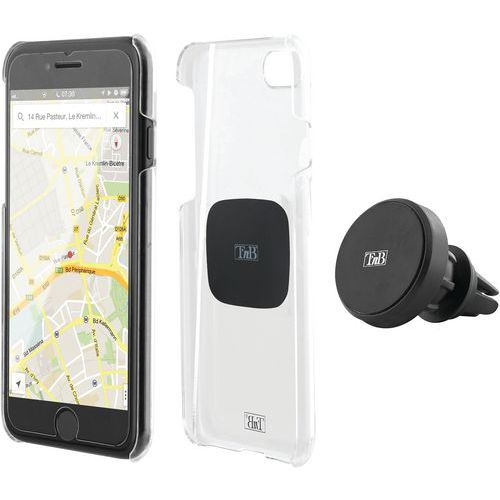 Support aimante smartphone mini rotatif pour grille d'aeration - TNB Support aimante smartphone mini rotatif pour grille d'aeration - TNB