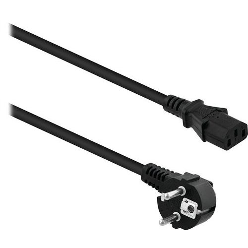 Cable d'alimentation C13 femelle vers Schuko male - TNB Cable d'alimentation C13 femelle vers Schuko male - TNB