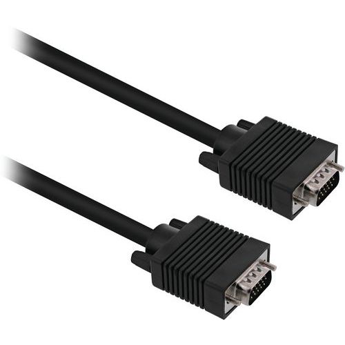 Cable DB15 VGA male vers VGA male - TNB Cable DB15 VGA male vers VGA male - TNB