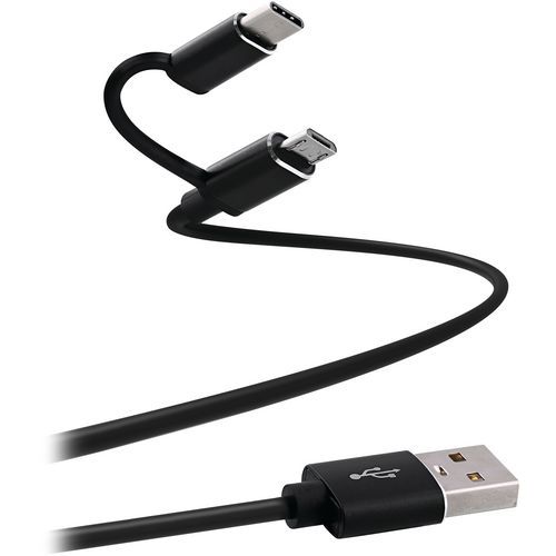 Cable USB-C 2 en 1 - TNB Cable USB-C 2 en 1 - TNB
