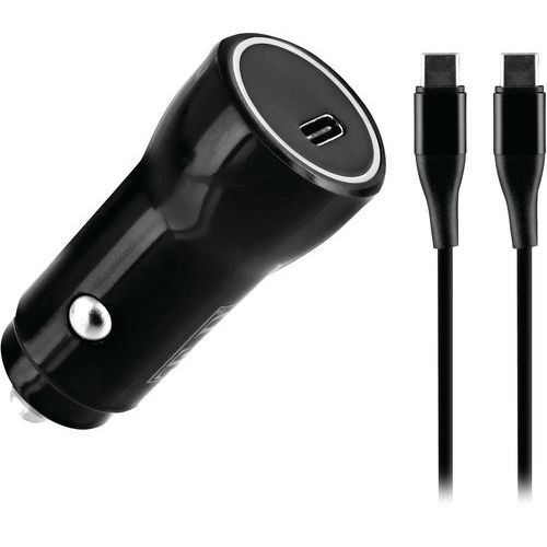 Chargeur allume-cigares Type-C PowerDelivery et cable Type-C - TNB Chargeur allume-cigares Type-C PowerDelivery et cable Type-C - TNB