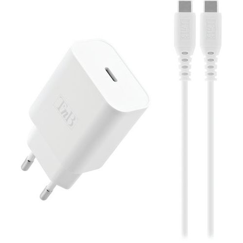 Oplader USB-C-en kabel USB-C Power Delivery - T'nB Oplader USB-C-en kabel USB-C Power Delivery - T'nB