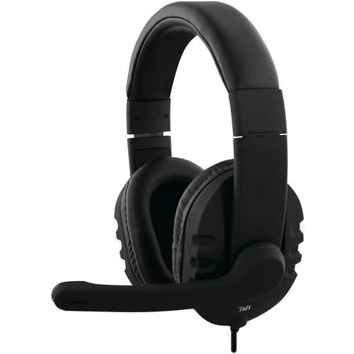 Micro casque filaire multimedia HS-300 - TNB Micro casque filaire multimedia HS-300 - TNB