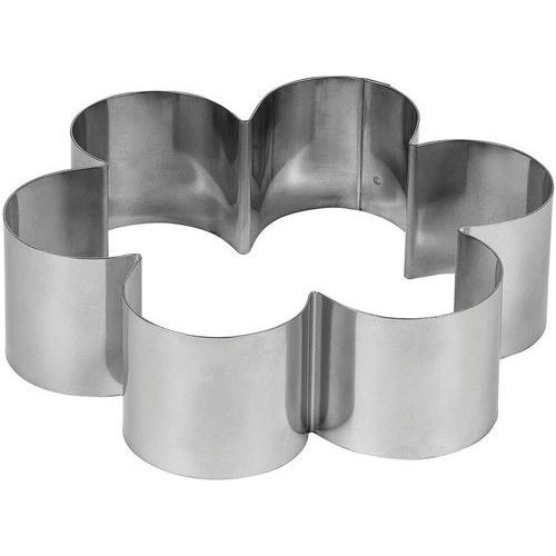 Cercle à entremets fleur cassis en inox - Matfer Cercle à entremets fleur cassis en inox - Matfer