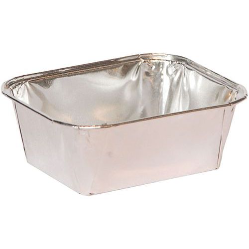 Barquette rectangulaire en aluminium - Lot de 100 - Matfer Flo Barquette rectangulaire en aluminium - Lot de 100 - Matfer Flo