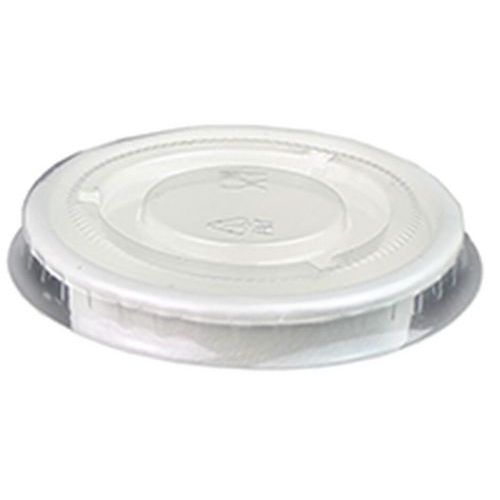 Couvercle transparent pour pot en fibre - Lot de 1000 - Matfer Flo Couvercle transparent pour pot en fibre - Lot de 1000 - Matfer Flo