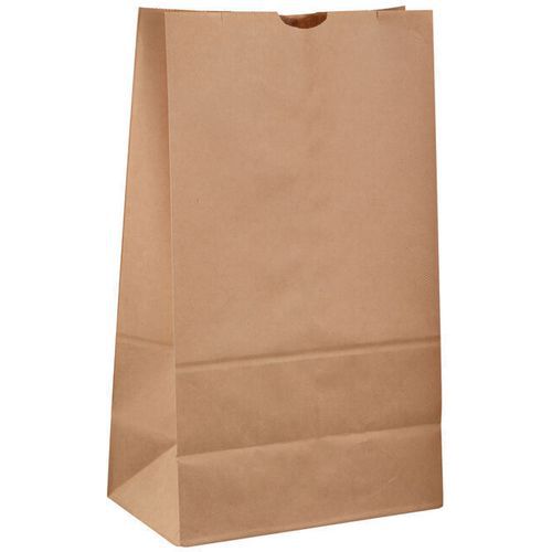 Sac caba en papier kraft brun avec soufflet - Lot de 1000 - Matfer Flo Sac caba en papier kraft brun avec soufflet - Lot de 1000 - Matfer Flo