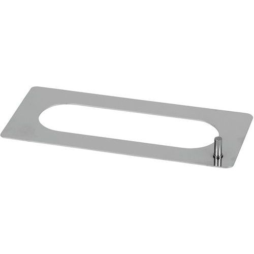Pochoir oblong inox - Matfer