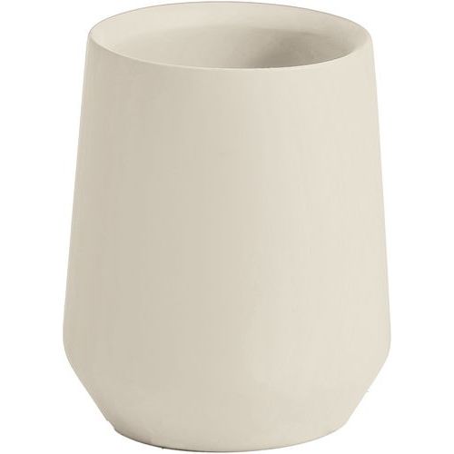 Gobelet en polyrésine et bois Crème - Arvix Gobelet en polyrésine et bois Crème - Arvix