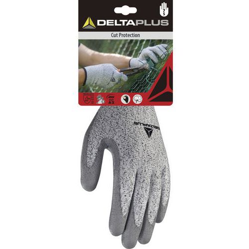 Gants tricot econocut® - paume enduite polyuréthane - jauge 13 Gants tricot econocut® - paume enduite polyuréthane - jauge 13