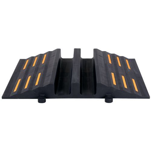 Kabelbrug 2 kanalen - breedte 68 cm - Crash Stop