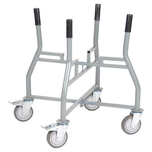Porte seau de chantier pliant 65/90 litres - Capacité 250 kg Porte seau de chantier pliant 65/90 litres - Capacité 250 kg