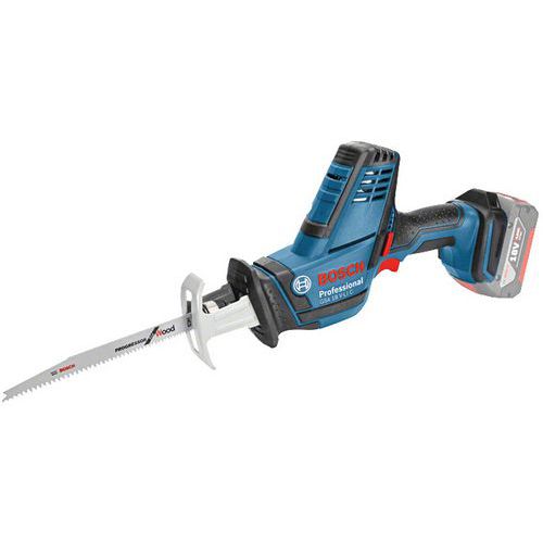 Scie sabre GSA 18 V-LI C avec 2 batteries 5,0 Ah Bosch Scie sabre GSA 18 V-LI C avec 2 batteries 5,0 Ah Bosch