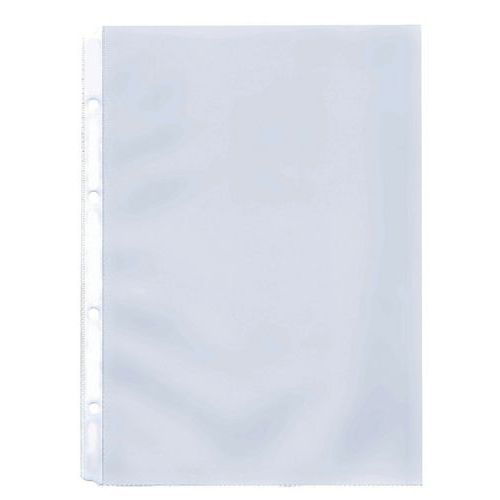 Pochettes transparentes perforées standards A4