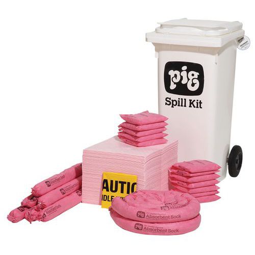 Container met absorptiemiddelen voor chemische producten - 81 l Container met absorptiemiddelen voor chemische producten - 81 l