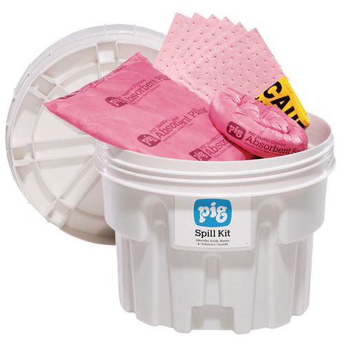 Fût d'absorbants - Pour produits chimiques Fût d'absorbants - Pour produits chimiques