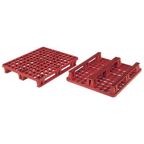 Pallet medium Packpal® - Op blokken