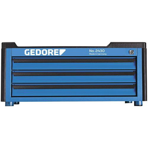 Boîte à outils avec 3 tiroirs 2430 - Gedore Boîte à outils avec 3 tiroirs 2430 - Gedore