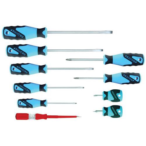 Schroevendraaierset 3C 6-delig / 10-delig - Gedore Schroevendraaierset 3C 6-delig / 10-delig - Gedore